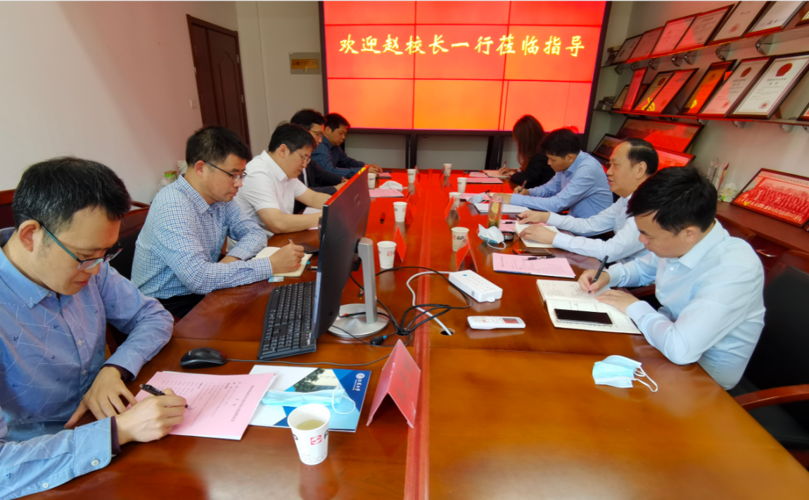 校领导莅临食生学院指导省级国际合作联合实验室建设工作